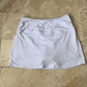 Coral Bay white tennis skirt EUC size S
